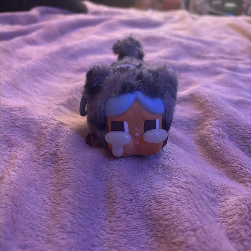 POPMART WILD BUT CUTIE IN BLUE KEYCHAIN